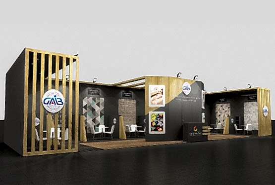 GAİB Domotex Stand Design