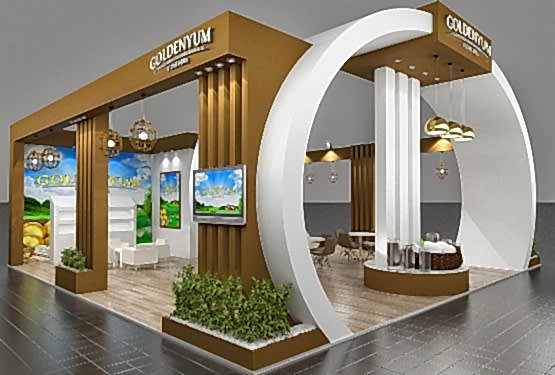 Goldenyum Fuar Stand Design